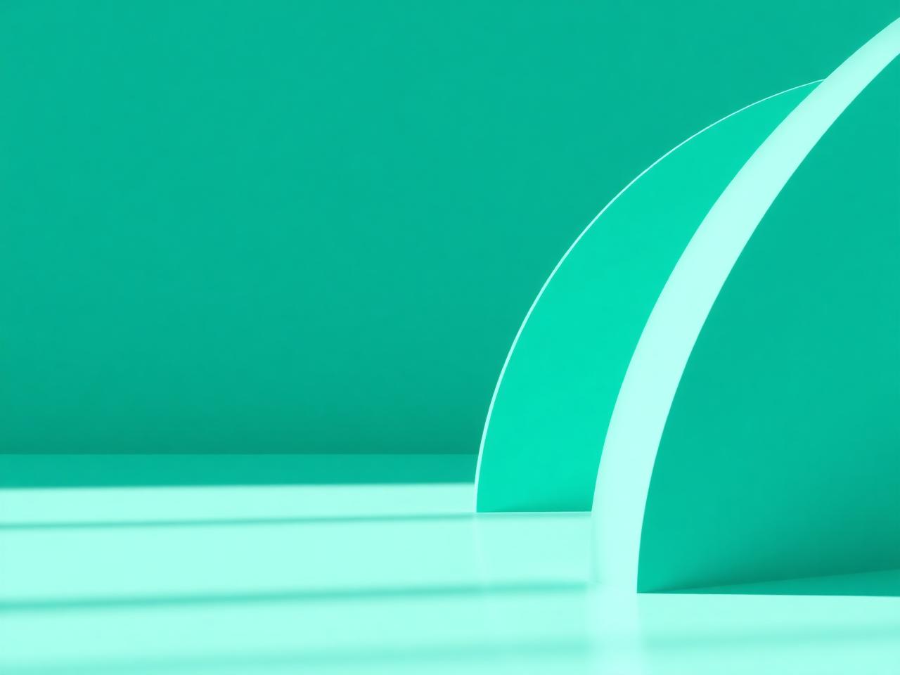Abstract geometric form